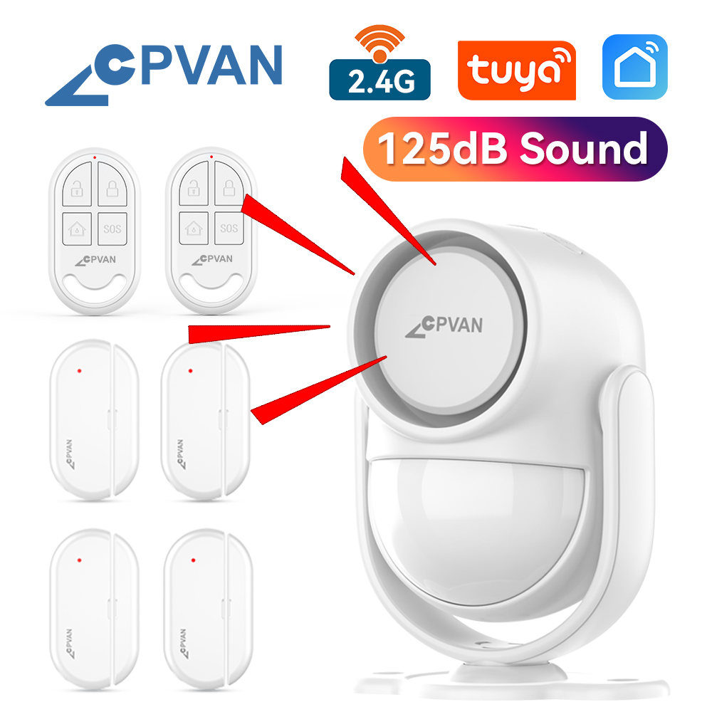 Smart Home Automation Kit - Sistema di Allarme Domestico Wireless CPVAN