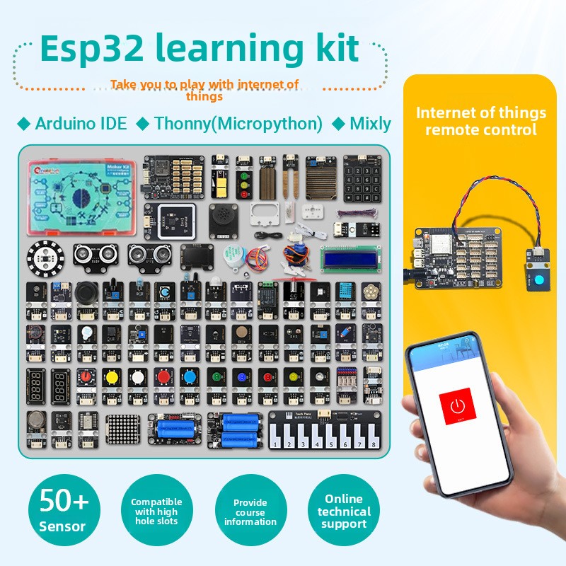 Iot Kit Beginner - Kit di Sviluppo ESP32 per Principianti