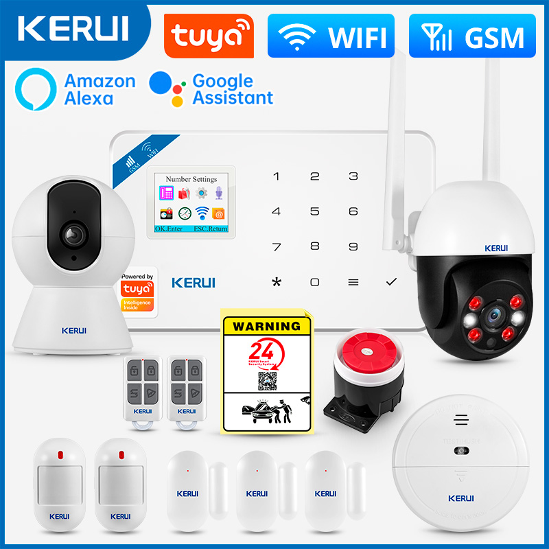 Smart Home Automation Kit - KERUI W181 Sistema di Allarme Secutrity