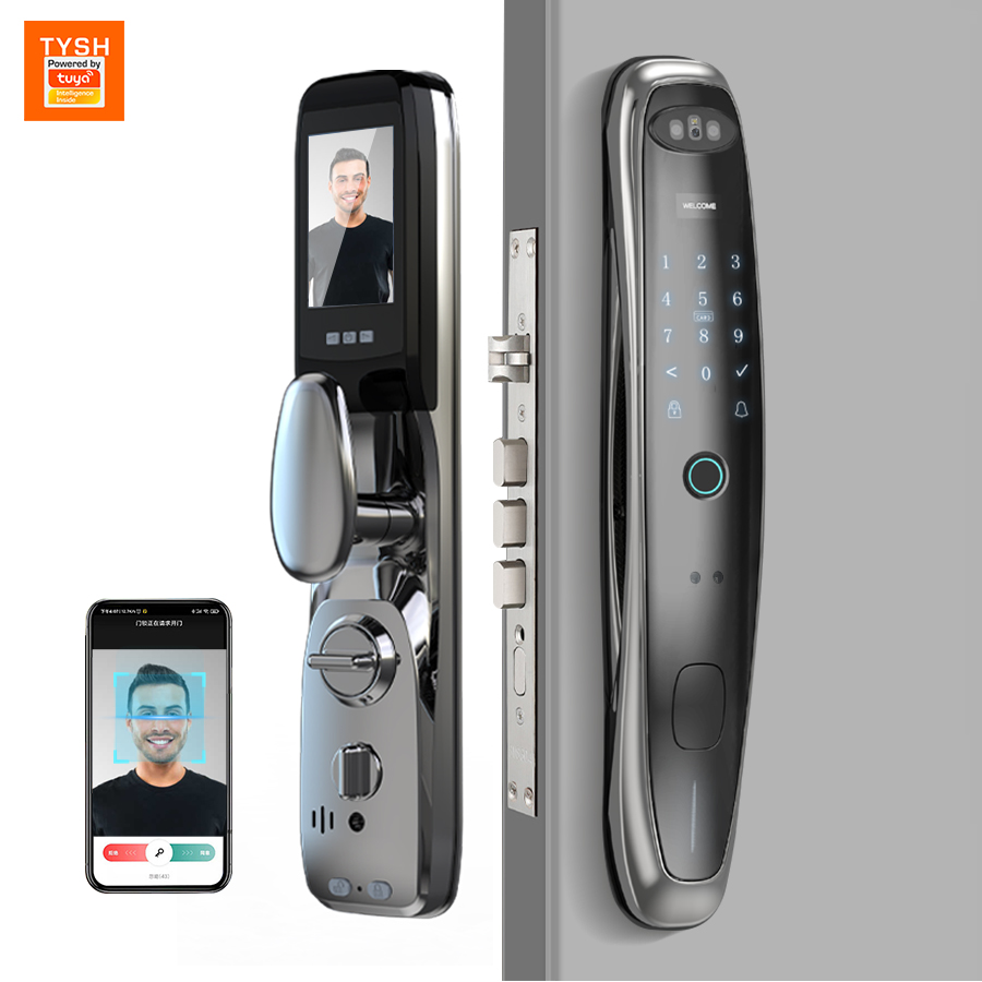 Smart Door Lock Wifi - Tuya WiFi Camera Smart Lock Riconoscimento