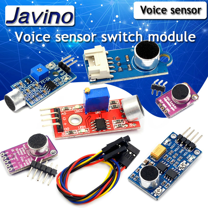 Sensor Kit Arduino - Modulo sensore di suono vocale interruttore