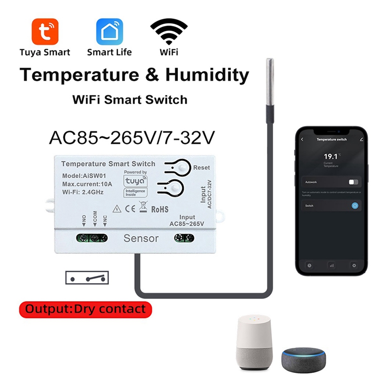 Sensore di Temperatura WiFi Tu - Wifi Thermostat recensione e prezzo