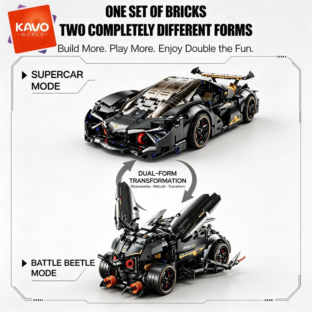 KAVOWORLD 1248 pezzi, set di c - Stem Robotics Kit recensione e prezzo