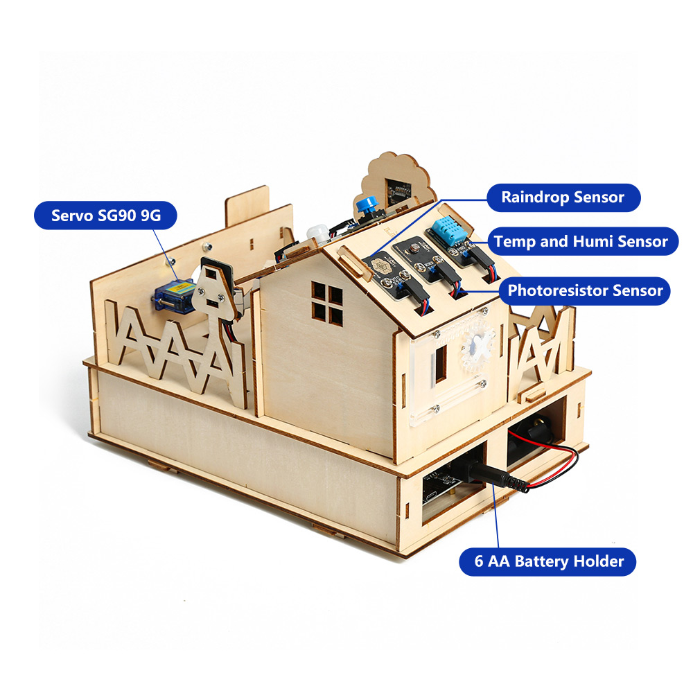 ACEBOTT Smart Home STEM STEAM  - Esp32 Smart Home Kit recensione e prezzo