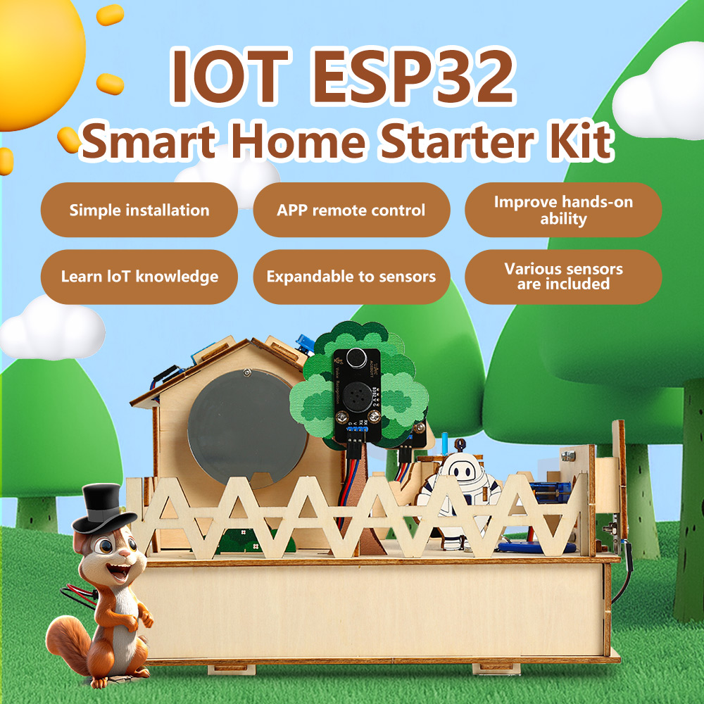 ACEBOTT Smart Home STEM STEAM  - Esp32 Smart Home Kit recensione e prezzo