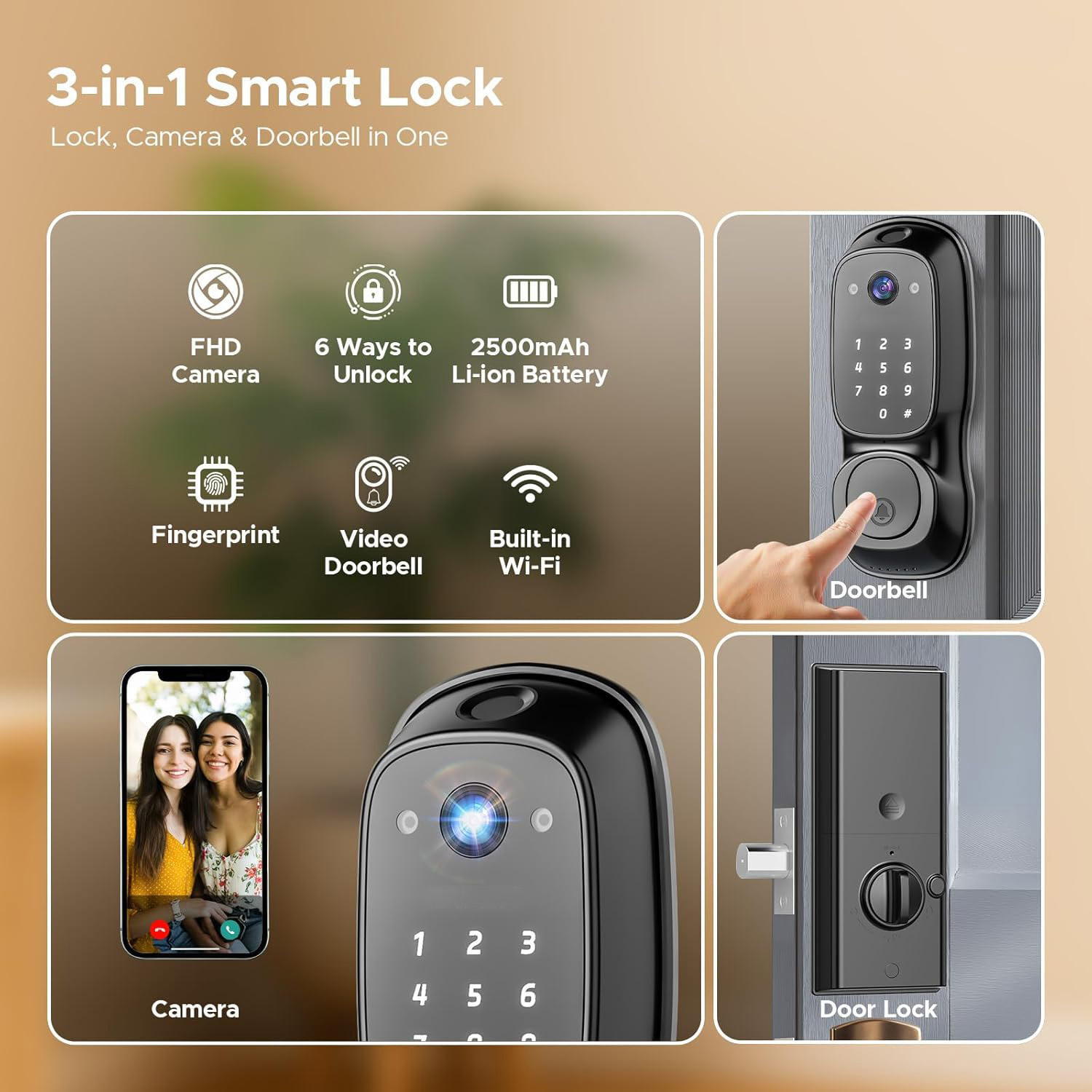 Serratura Intelligente WiFi Tu - Smart Door Lock Wifi recensione e prezzo