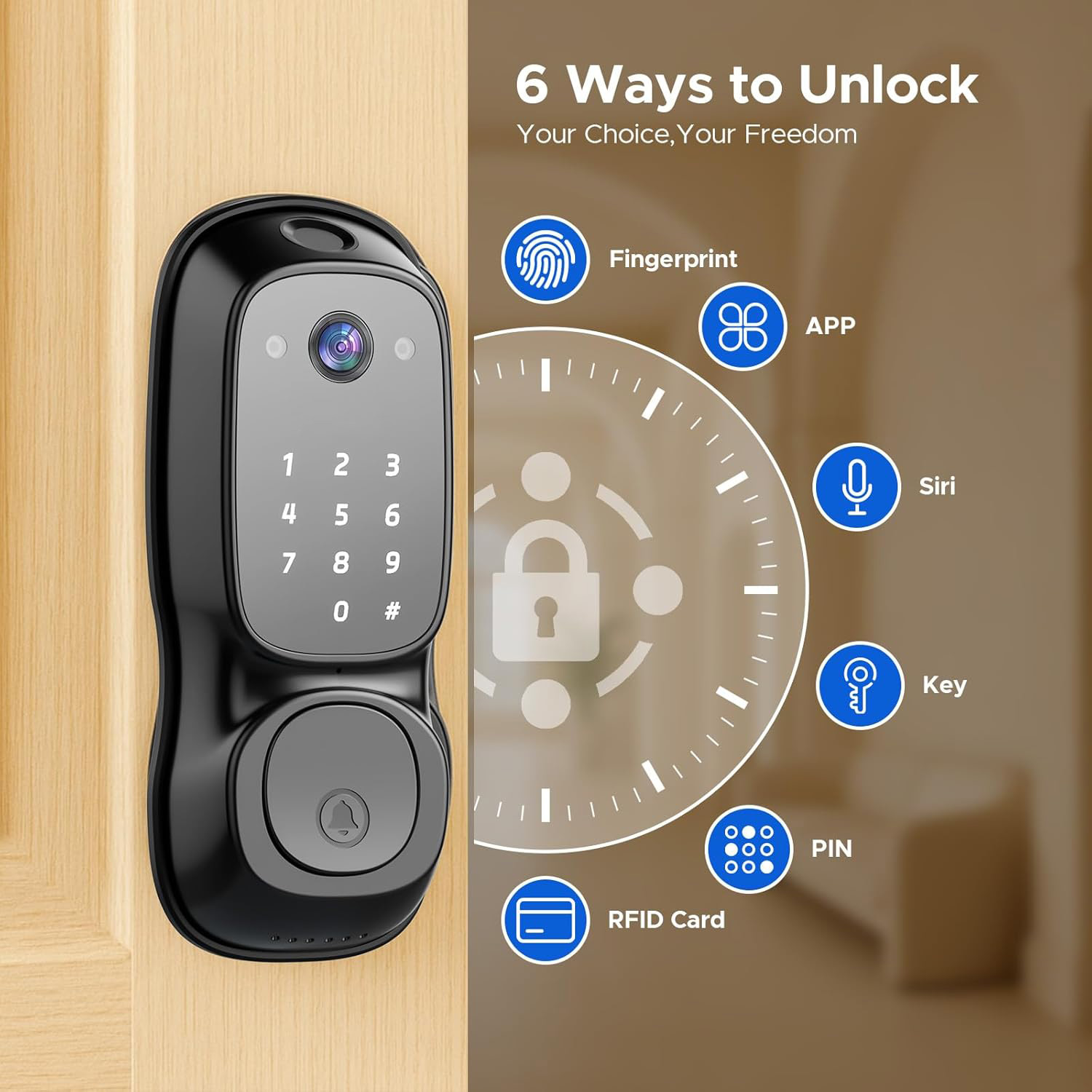 Serratura Intelligente WiFi Tu - Smart Door Lock Wifi recensione e prezzo