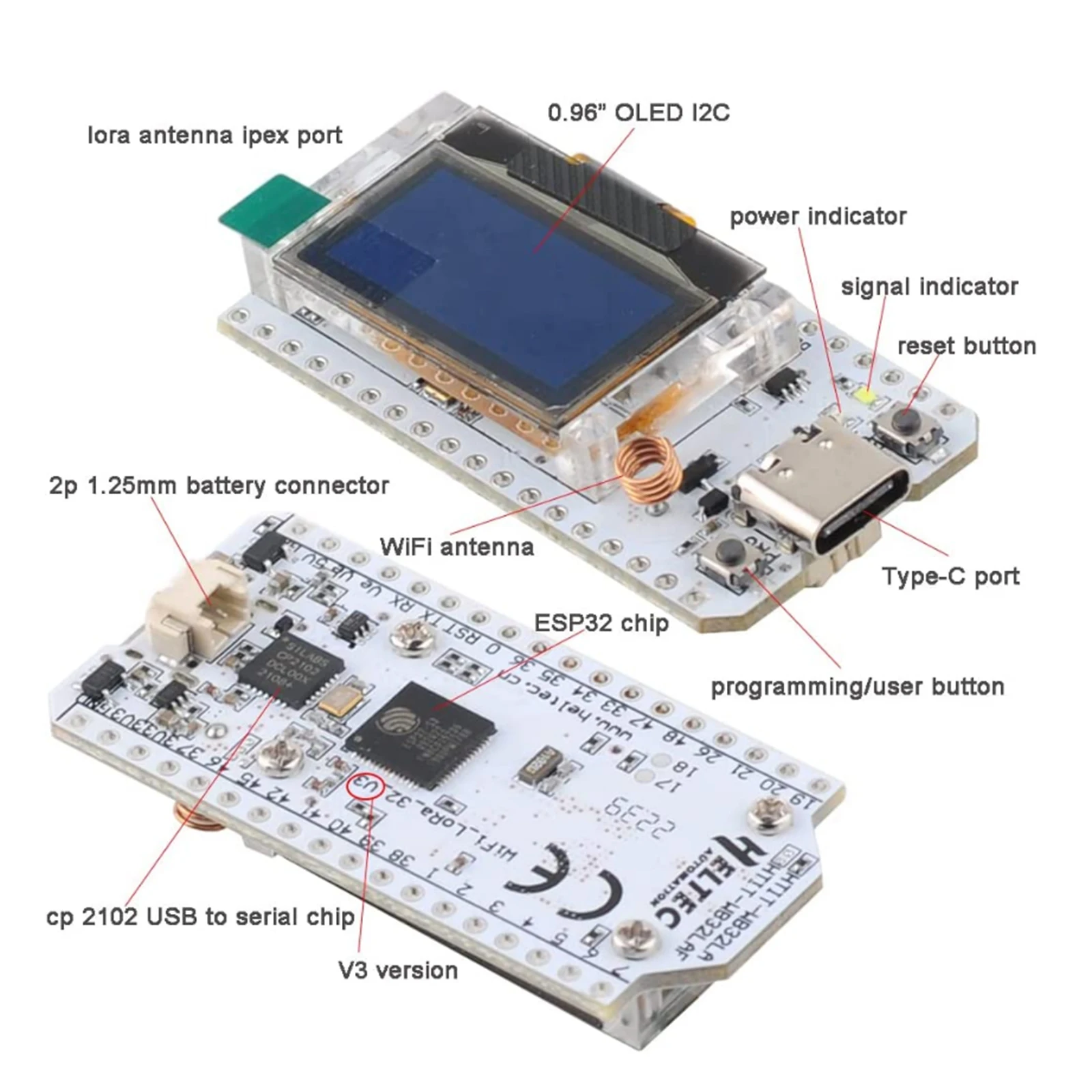 Kit WIFI Lora 32 V3 915MHz ESP - Esp32 Smart Home Kit recensione e prezzo