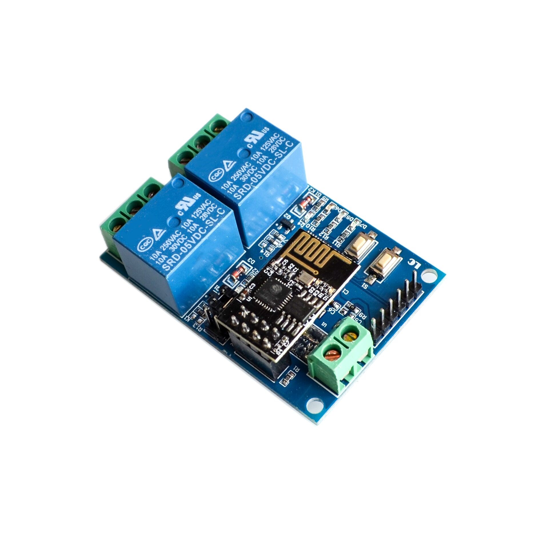 Modulo relè WiFi a 2 canali ES - Esp8266 Relay Module recensione e prezzo
