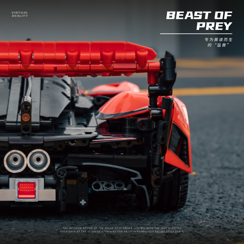 Technic 1:10 MOC McLaren SOLUS - Stem Robotics Kit recensione e prezzo