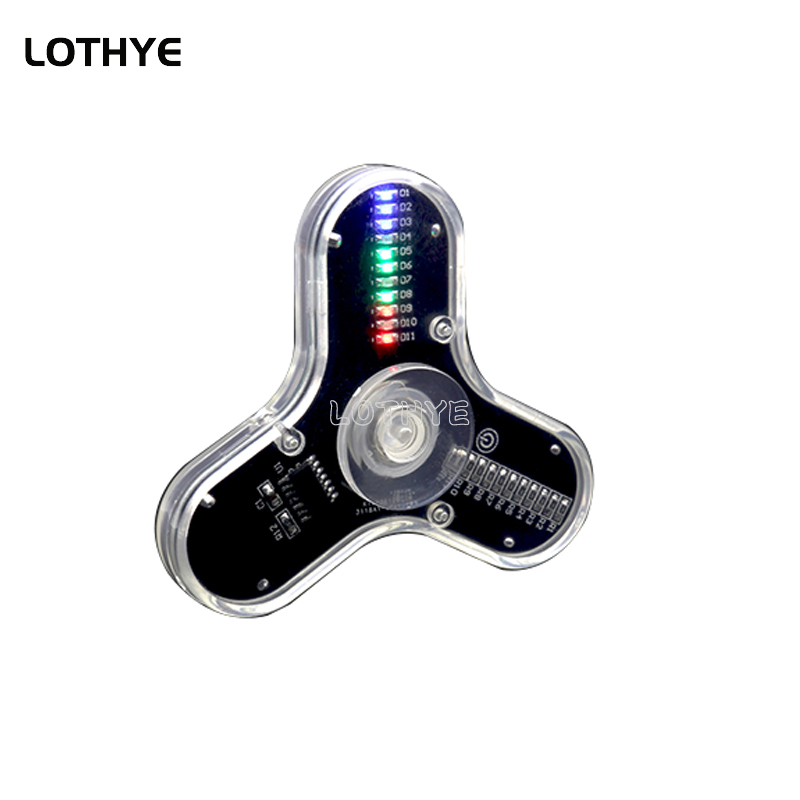 LED Fidget Spinner Produzione  - Electronics Project Kit recensione e prezzo