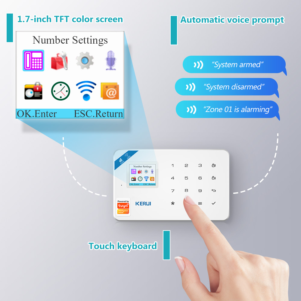 KERUI W181 Sistema di Allarme  - Smart Home Automation Kit recensione e prezzo