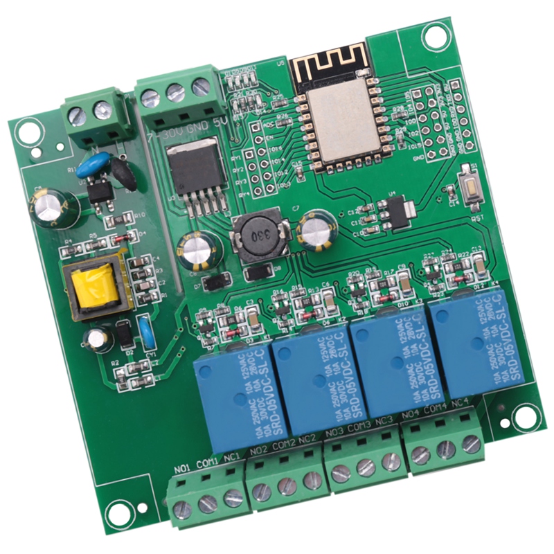 Modulo Relè Wireless WIFI a 4  - Esp8266 Relay Module recensione e prezzo