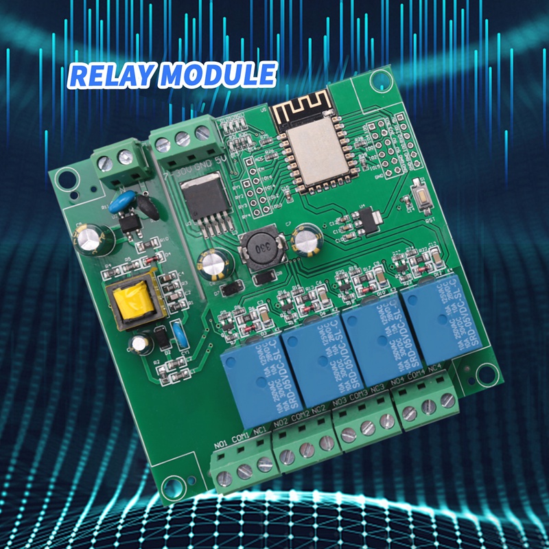 Modulo Relè Wireless WIFI a 4  - Esp8266 Relay Module recensione e prezzo