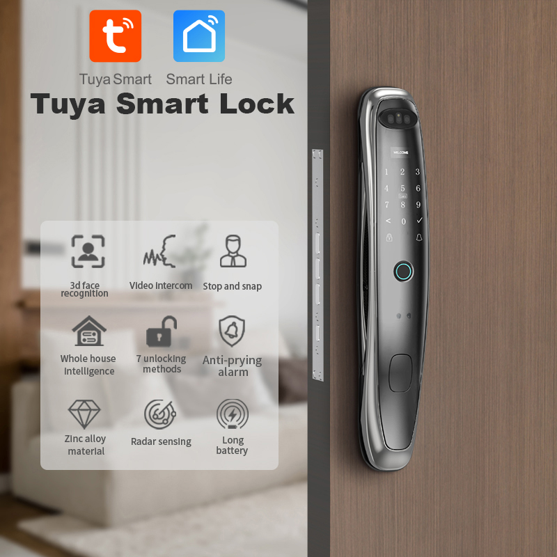 Tuya WiFi Camera Smart Lock Ri - Smart Door Lock Wifi recensione e prezzo