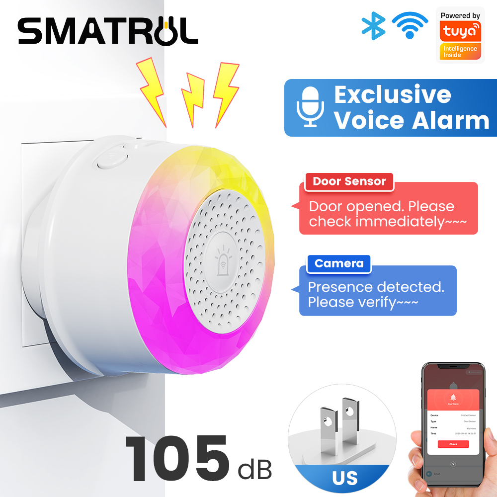 Sensore di Allarme Sonoro e Lu - Wifi Smart Plug recensione e prezzo