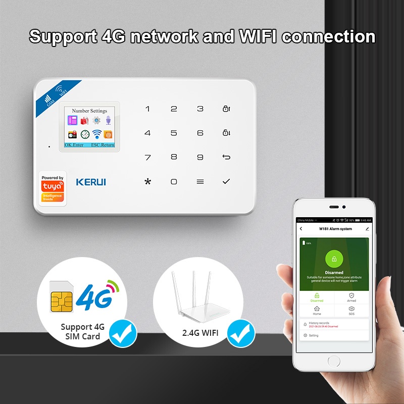 KERUI Kit sistema di allarme d - Smart Home Automation Kit recensione e prezzo